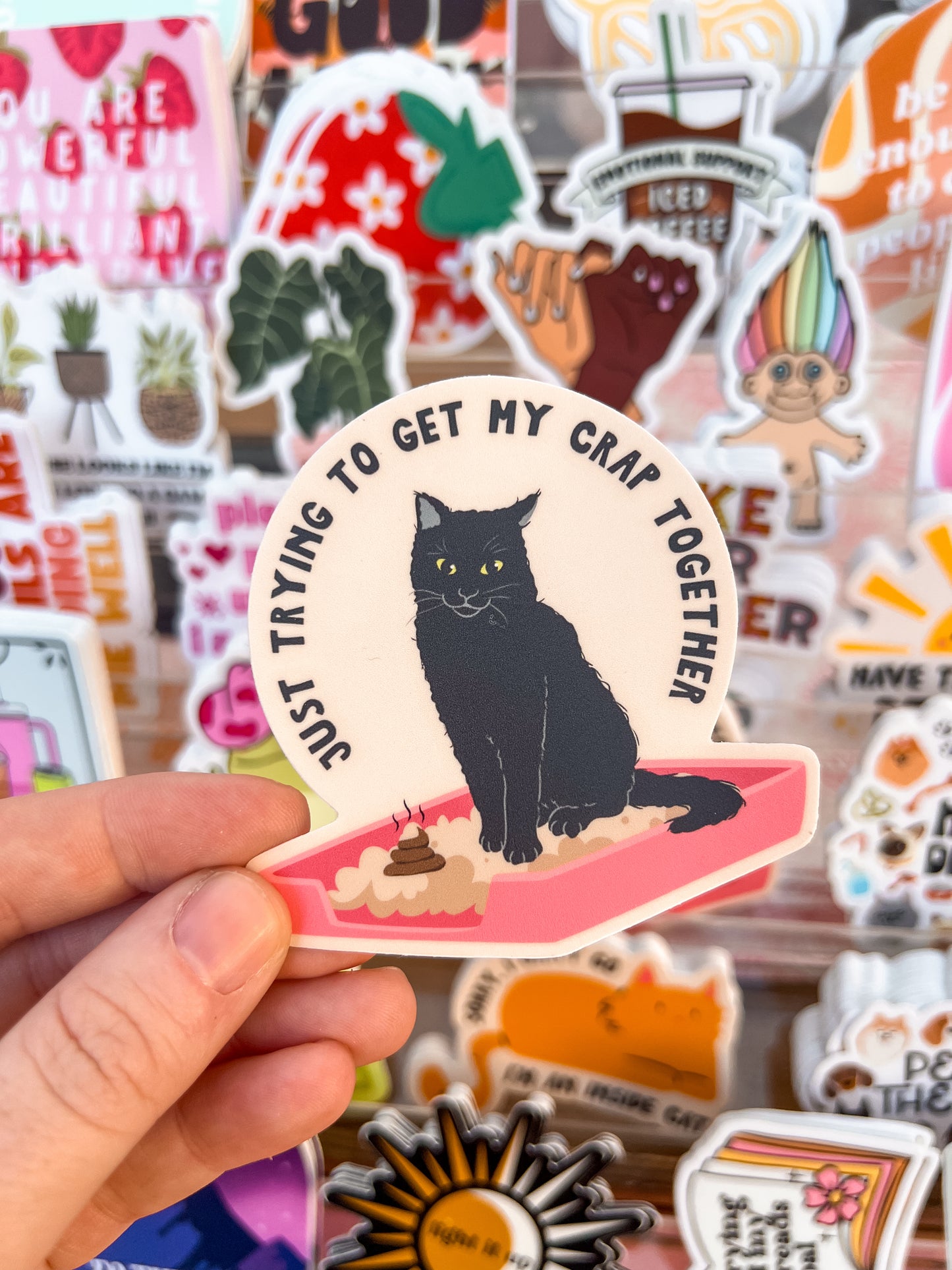 Crap Together Sticker