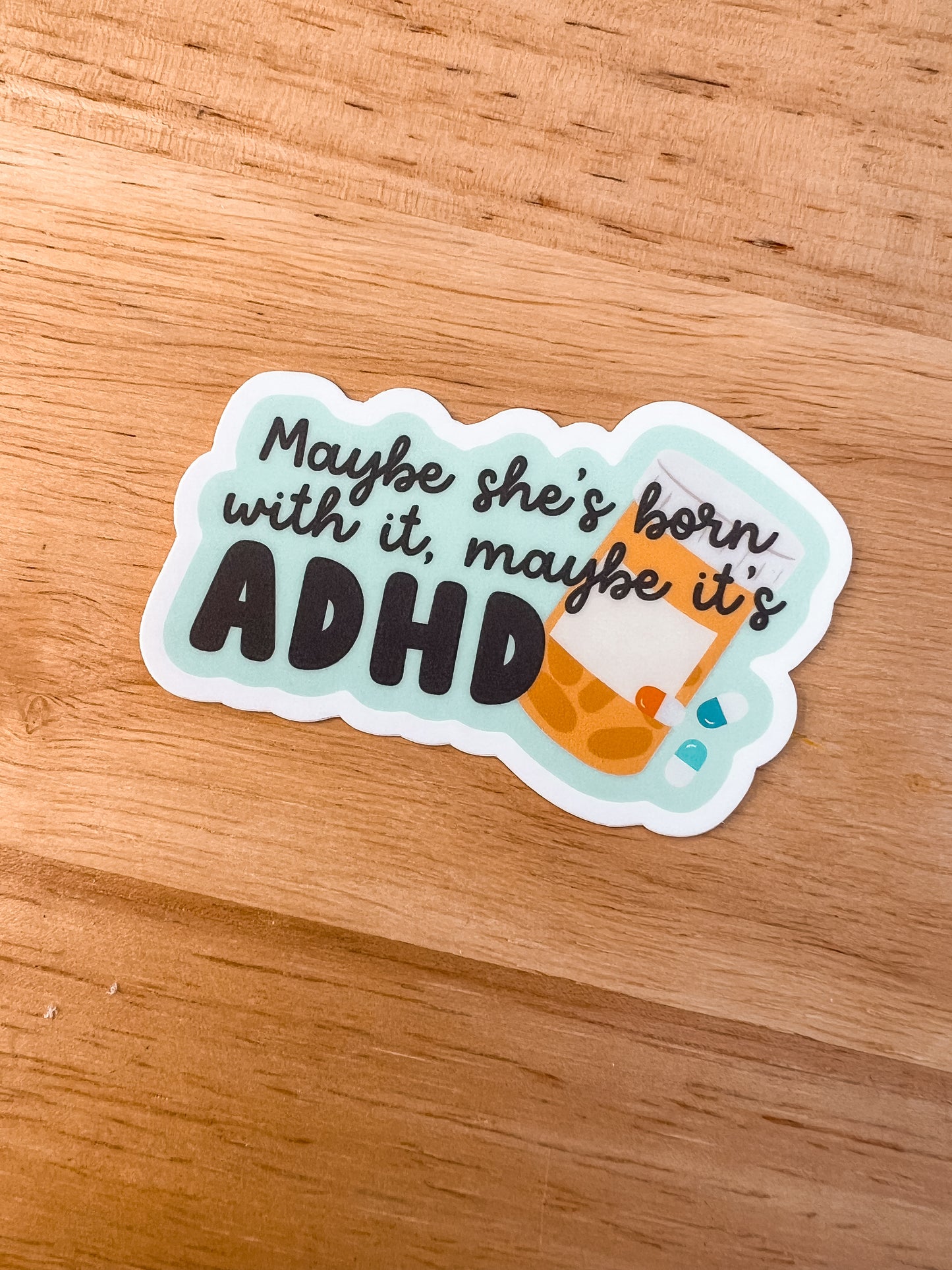 ADHD Sticker