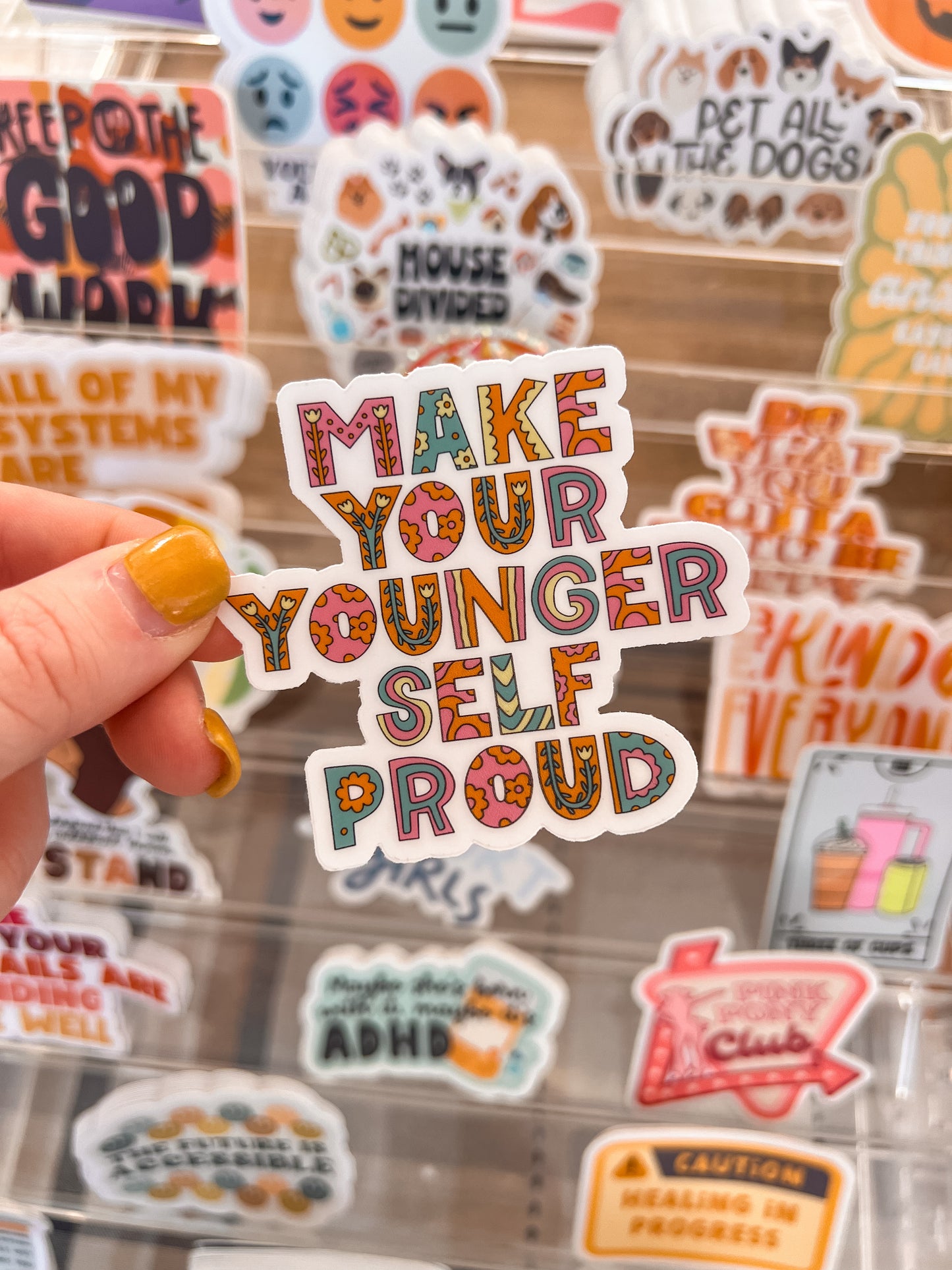 Younger Self Sticker