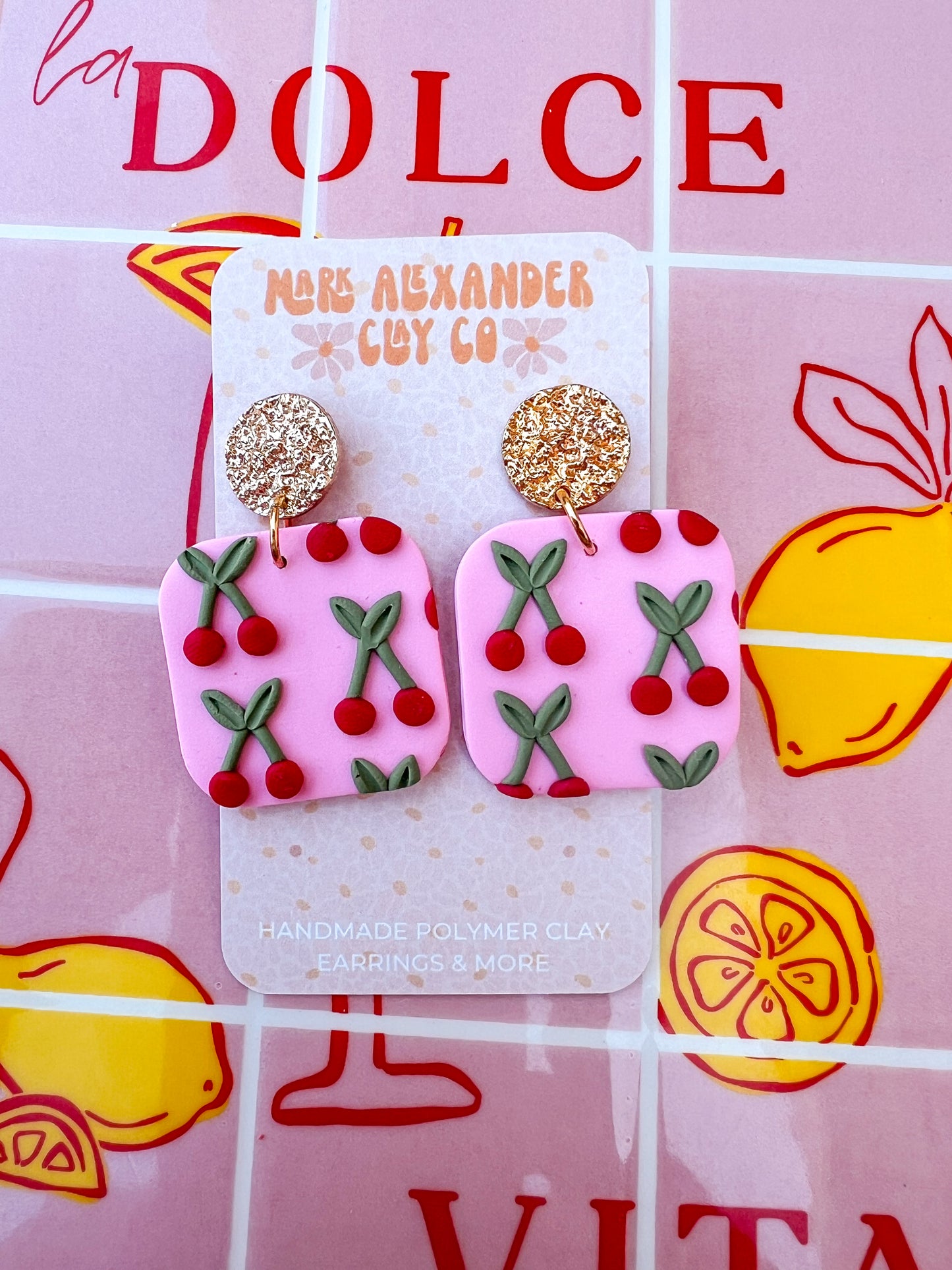 Multi Cherry Dangles