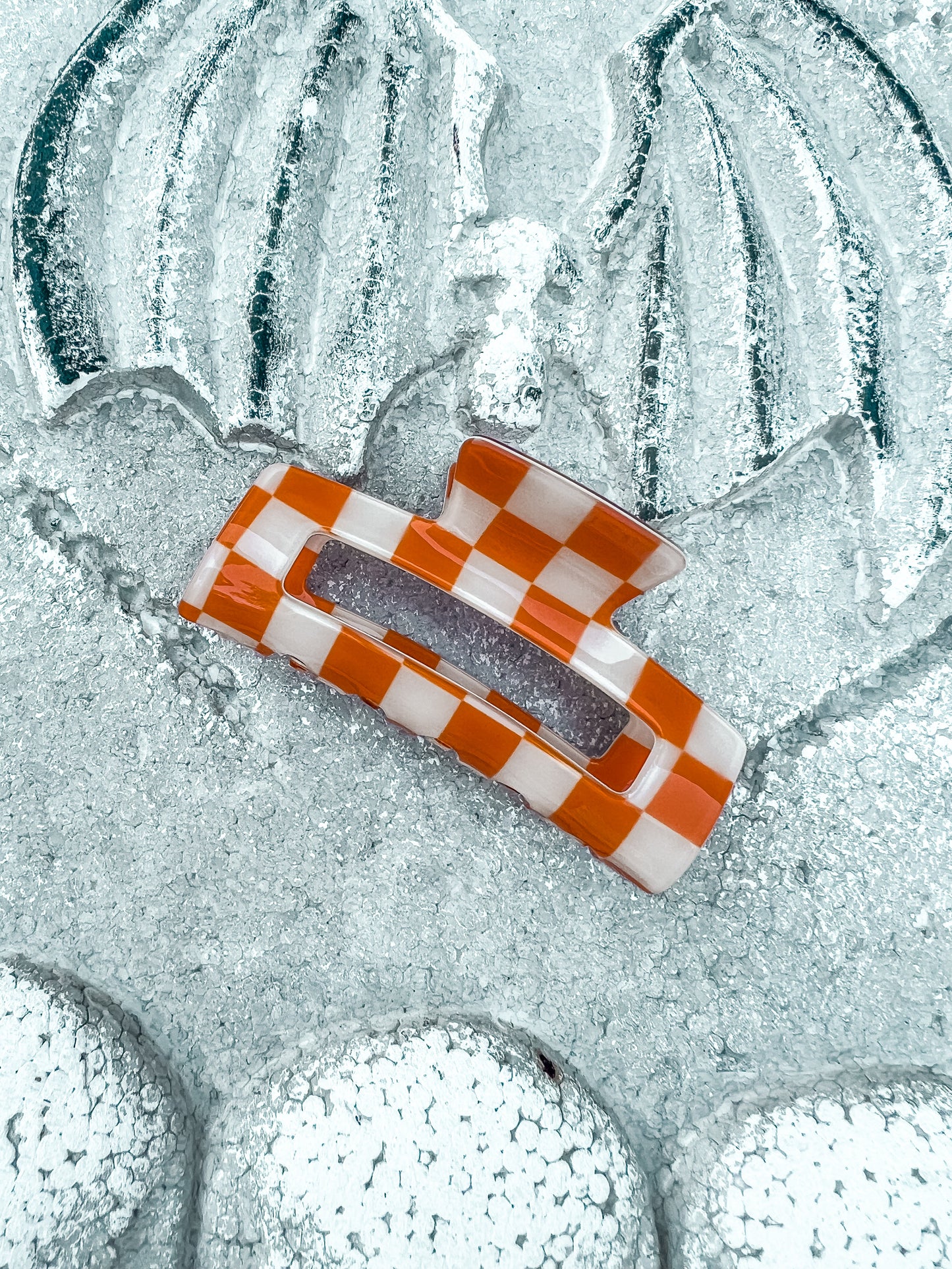 Checker Claw Hair Clip