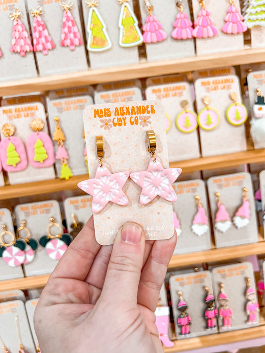 Star Ornament Huggies