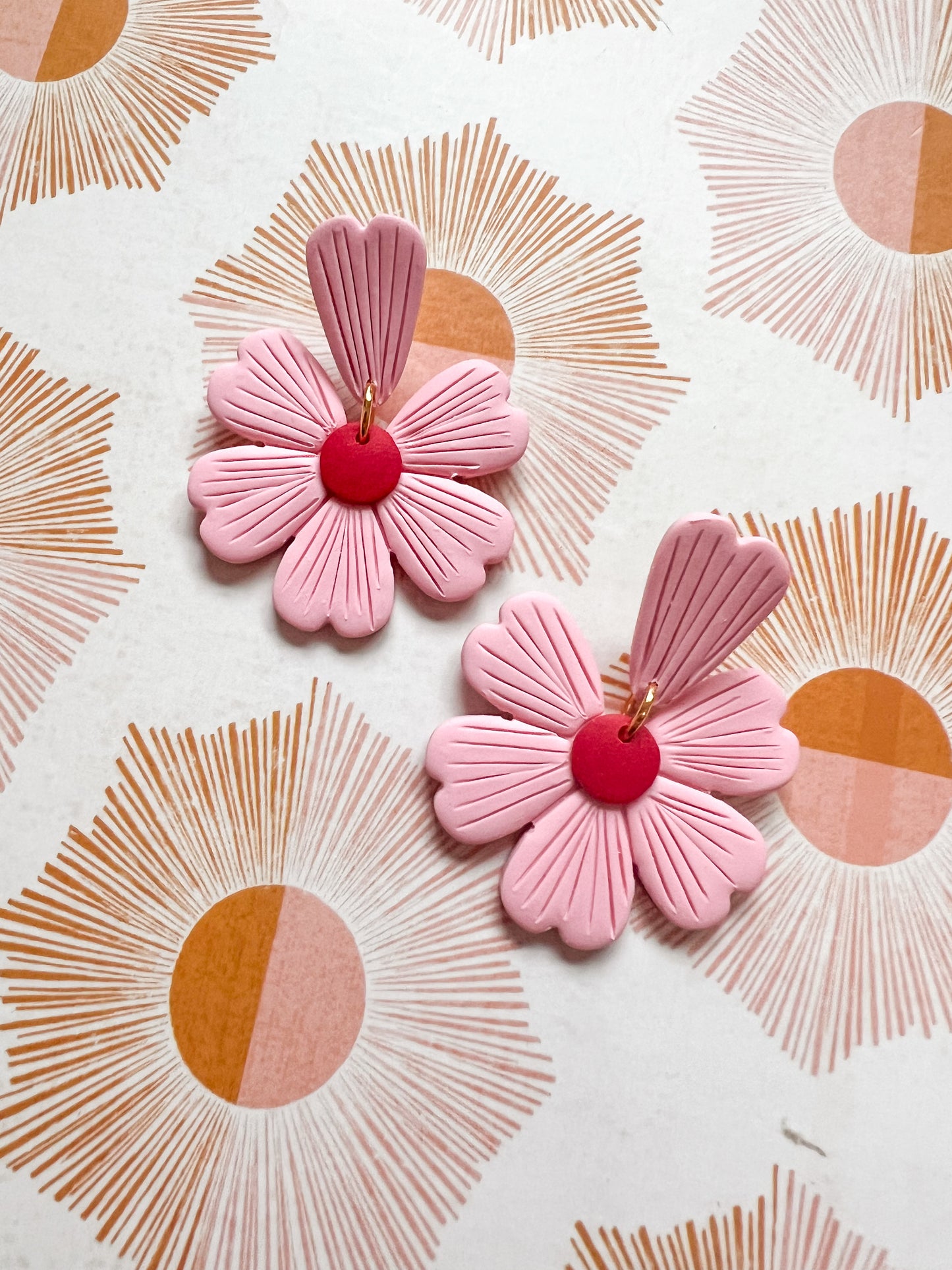 Valentine Flower Dangles