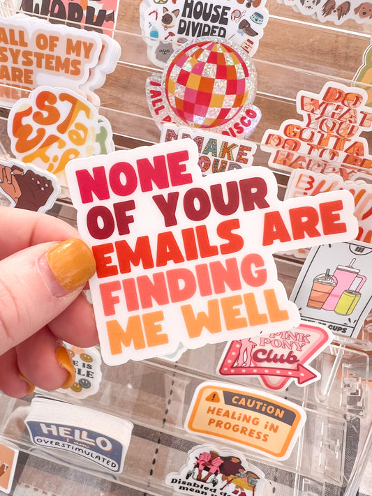 Emails Sticker