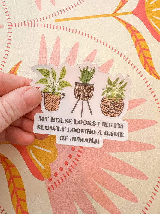 Jumanji Sticker