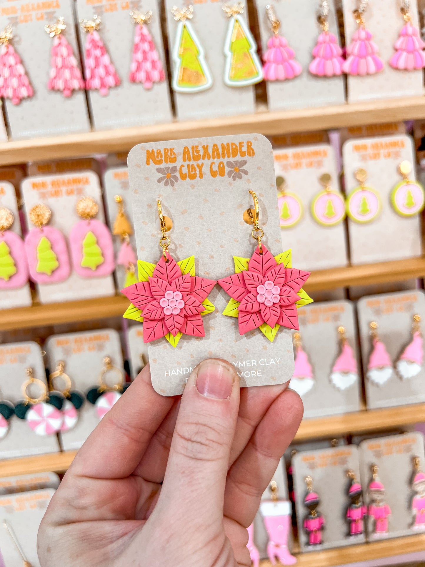 Jumbo Poinsettia Huggies