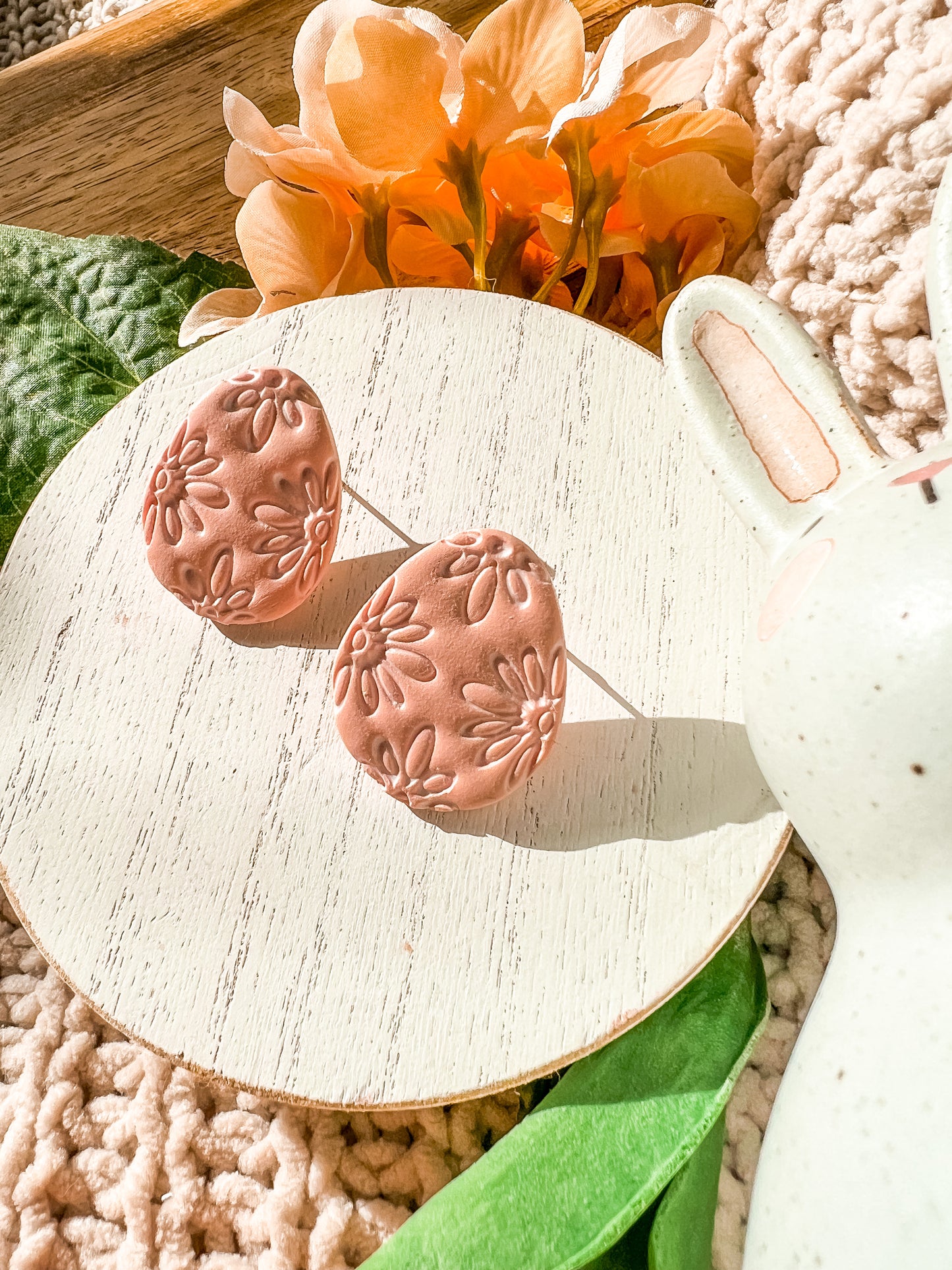 Large Easter Egg Studs